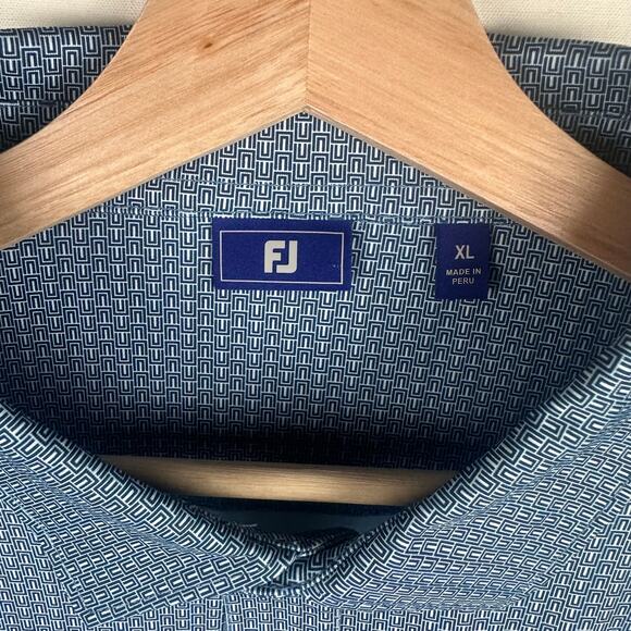NWT FootJoy Men's Size XL Polo Golf Shirt Casual Collared Short Sleeve - Picture 3 of 8